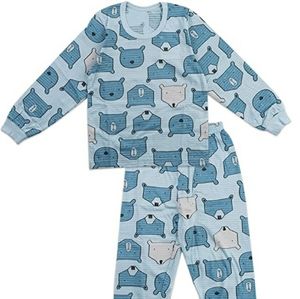 MiNiK Toddler Cotton Bear Pajamas
